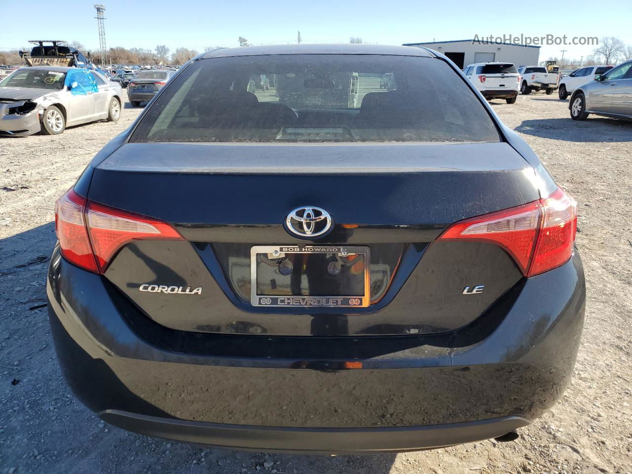 2019 Toyota Corolla L Black vin: 5YFBURHE3KP949875