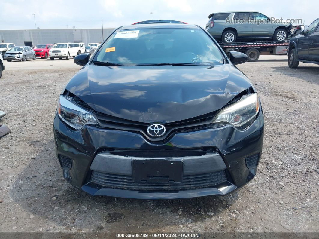 2014 Toyota Corolla Le Black vin: 5YFBURHE4EP010237