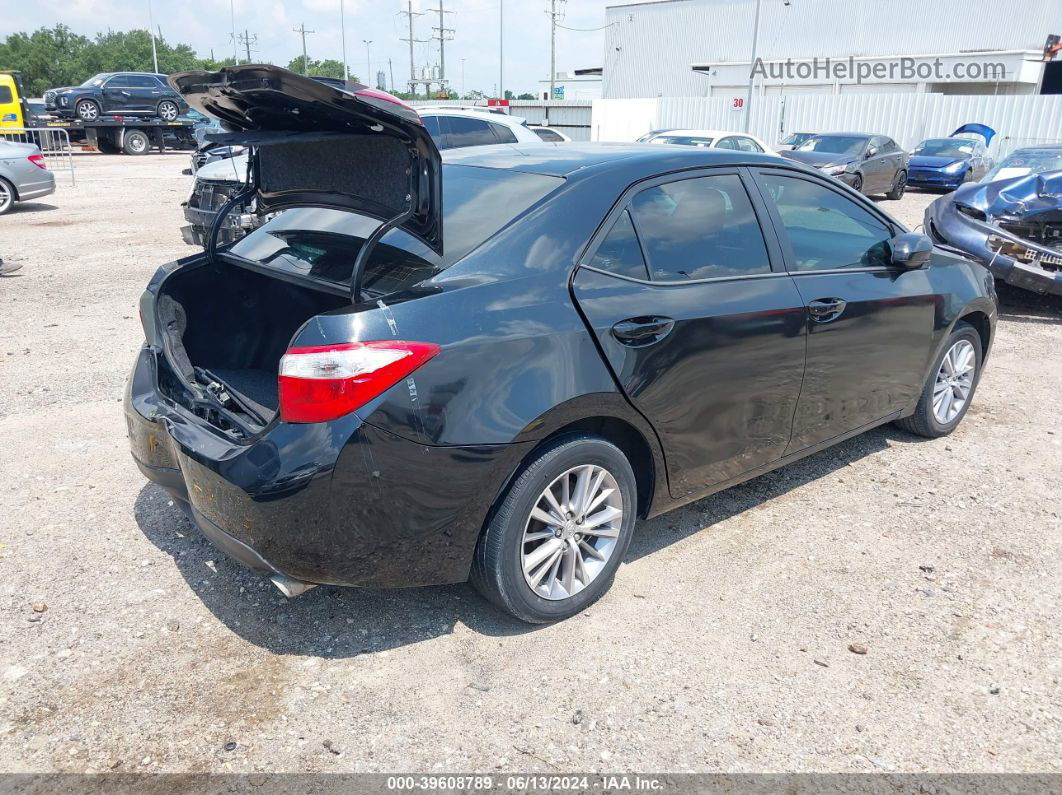 2014 Toyota Corolla Le Black vin: 5YFBURHE4EP010237