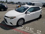 2014 Toyota Corolla L White vin: 5YFBURHE4EP012313