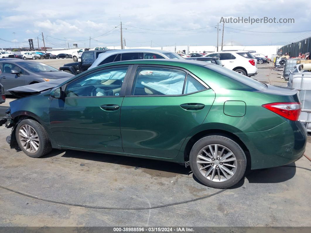 2014 Toyota Corolla Le Plus Green vin: 5YFBURHE4EP024669