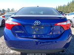 2014 Toyota Corolla S Plus Blue vin: 5YFBURHE4EP121001