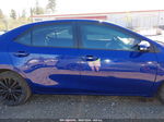 2014 Toyota Corolla S Plus Blue vin: 5YFBURHE4EP121001