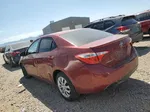 2014 Toyota Corolla L Burgundy vin: 5YFBURHE4EP127574