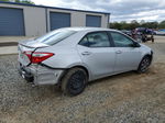 2014 Toyota Corolla L Silver vin: 5YFBURHE4EP138073