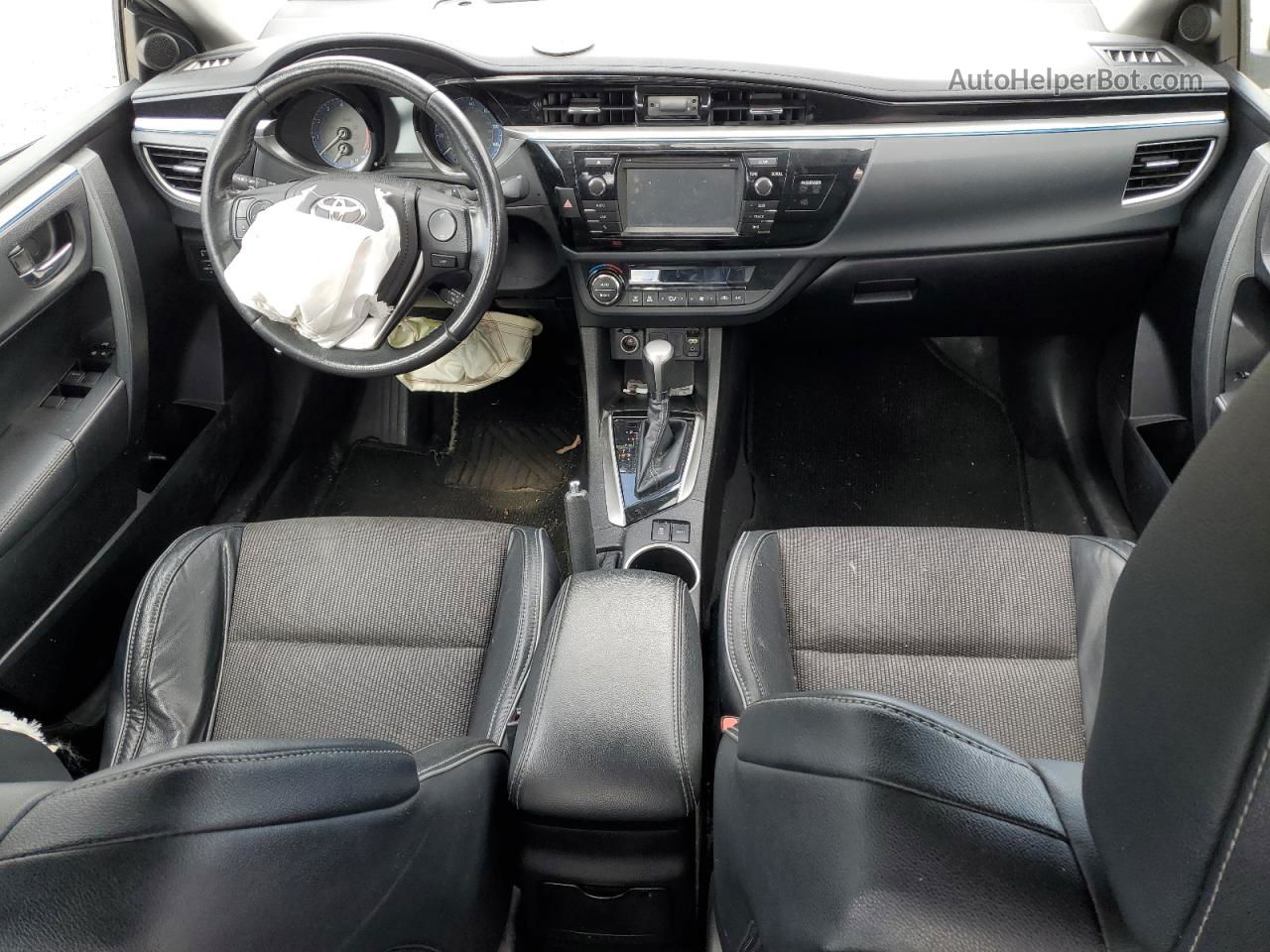 2014 Toyota Corolla L Серебряный vin: 5YFBURHE4EP138073