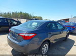 2015 Toyota Corolla L Blue vin: 5YFBURHE4FP179143