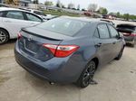 2015 Toyota Corolla L Blue vin: 5YFBURHE4FP187940