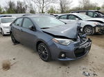 2015 Toyota Corolla L Blue vin: 5YFBURHE4FP187940