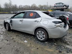 2015 Toyota Corolla L Silver vin: 5YFBURHE4FP215526