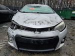 2015 Toyota Corolla L Silver vin: 5YFBURHE4FP215526