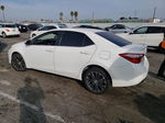 2015 Toyota Corolla L White vin: 5YFBURHE4FP264452