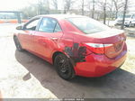 2015 Toyota Corolla Le Red vin: 5YFBURHE4FP265245