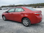 2015 Toyota Corolla L Red vin: 5YFBURHE4FP265438