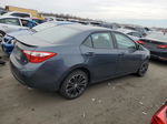 2015 Toyota Corolla L Blue vin: 5YFBURHE4FP277864