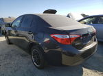 2015 Toyota Corolla L Black vin: 5YFBURHE4FP300530