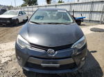 2015 Toyota Corolla L Black vin: 5YFBURHE4FP338324