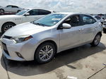 2015 Toyota Corolla L Silver vin: 5YFBURHE4FP344625