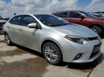 2015 Toyota Corolla L Silver vin: 5YFBURHE4FP344625