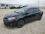 2015 Toyota Corolla L Black vin: 5YFBURHE4FP353325