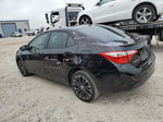 2015 Toyota Corolla L Black vin: 5YFBURHE4FP353325