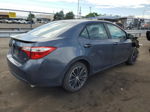 2015 Toyota Corolla L Gray vin: 5YFBURHE4FP364048