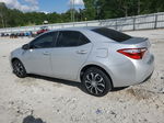 2016 Toyota Corolla L Silver vin: 5YFBURHE4GP370191