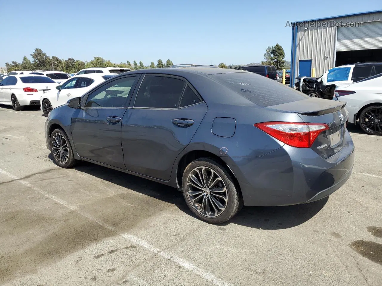 2016 Toyota Corolla L Charcoal vin: 5YFBURHE4GP419695