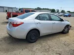 2016 Toyota Corolla L Silver vin: 5YFBURHE4GP448209