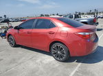 2016 Toyota Corolla L Red vin: 5YFBURHE4GP457010