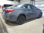 2016 Toyota Corolla L Gray vin: 5YFBURHE4GP535463