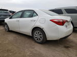 2017 Toyota Corolla L White vin: 5YFBURHE4HP599942