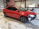 2017 Toyota Corolla L Red vin: 5YFBURHE4HP604654