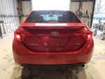 2017 Toyota Corolla L Red vin: 5YFBURHE4HP604654