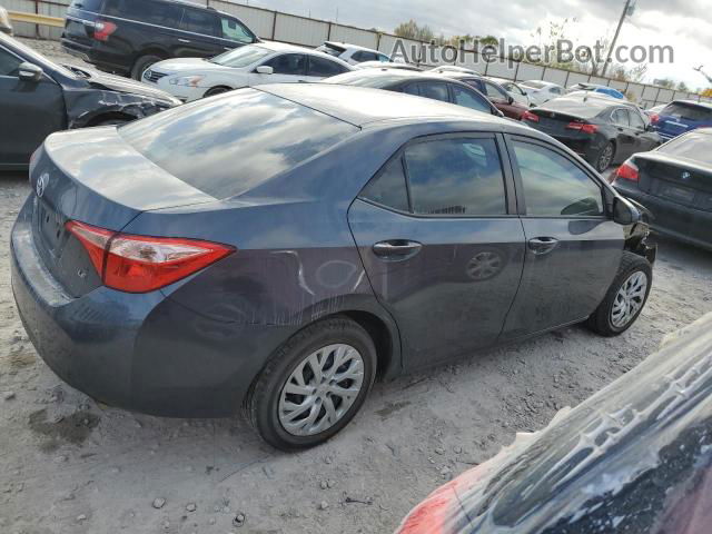 2017 Toyota Corolla L Black vin: 5YFBURHE4HP607473