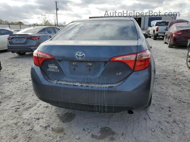 2017 Toyota Corolla L Black vin: 5YFBURHE4HP607473