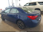 2017 Toyota Corolla Se Синий vin: 5YFBURHE4HP642935