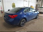 2017 Toyota Corolla Se Синий vin: 5YFBURHE4HP642935