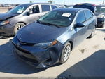 2017 Toyota Corolla Le Blue vin: 5YFBURHE4HP659539