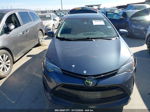 2017 Toyota Corolla Le Blue vin: 5YFBURHE4HP659539