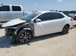 2017 Toyota Corolla L White vin: 5YFBURHE4HP683145