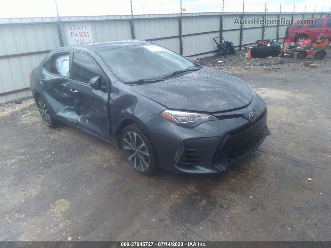 2017 Toyota Corolla Se Blue vin: 5YFBURHE4HP683999