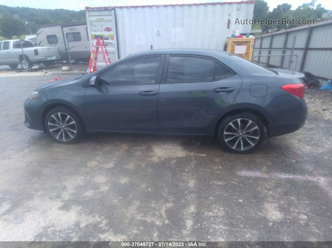 2017 Toyota Corolla Se Blue vin: 5YFBURHE4HP683999