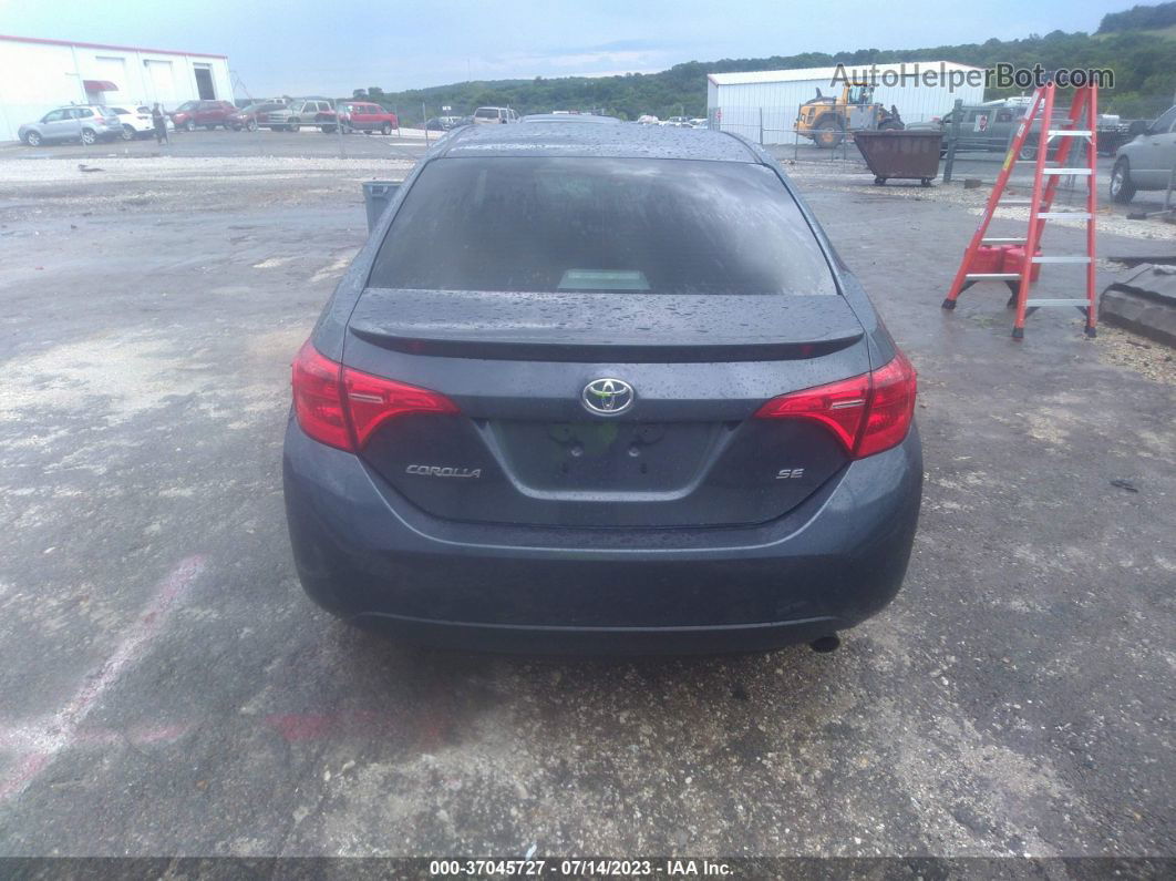 2017 Toyota Corolla Se Blue vin: 5YFBURHE4HP683999