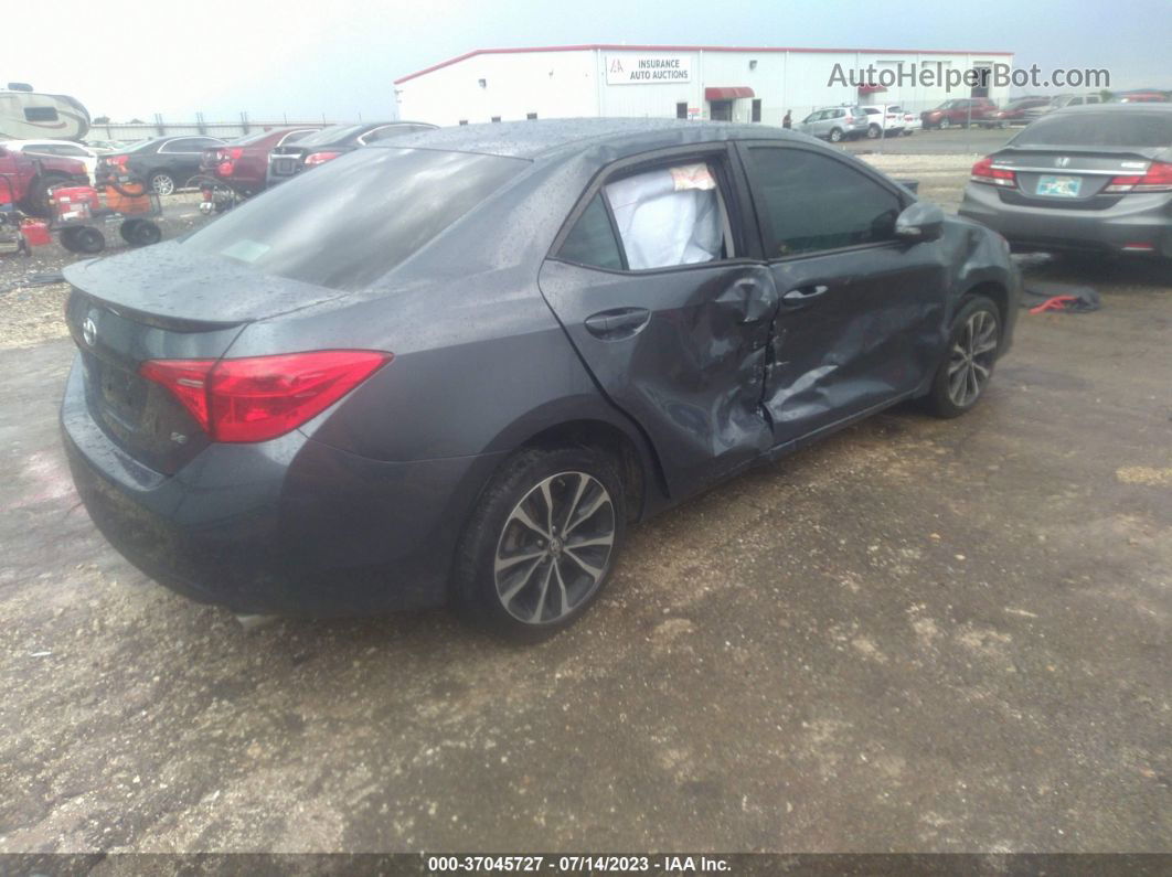 2017 Toyota Corolla Se Синий vin: 5YFBURHE4HP683999