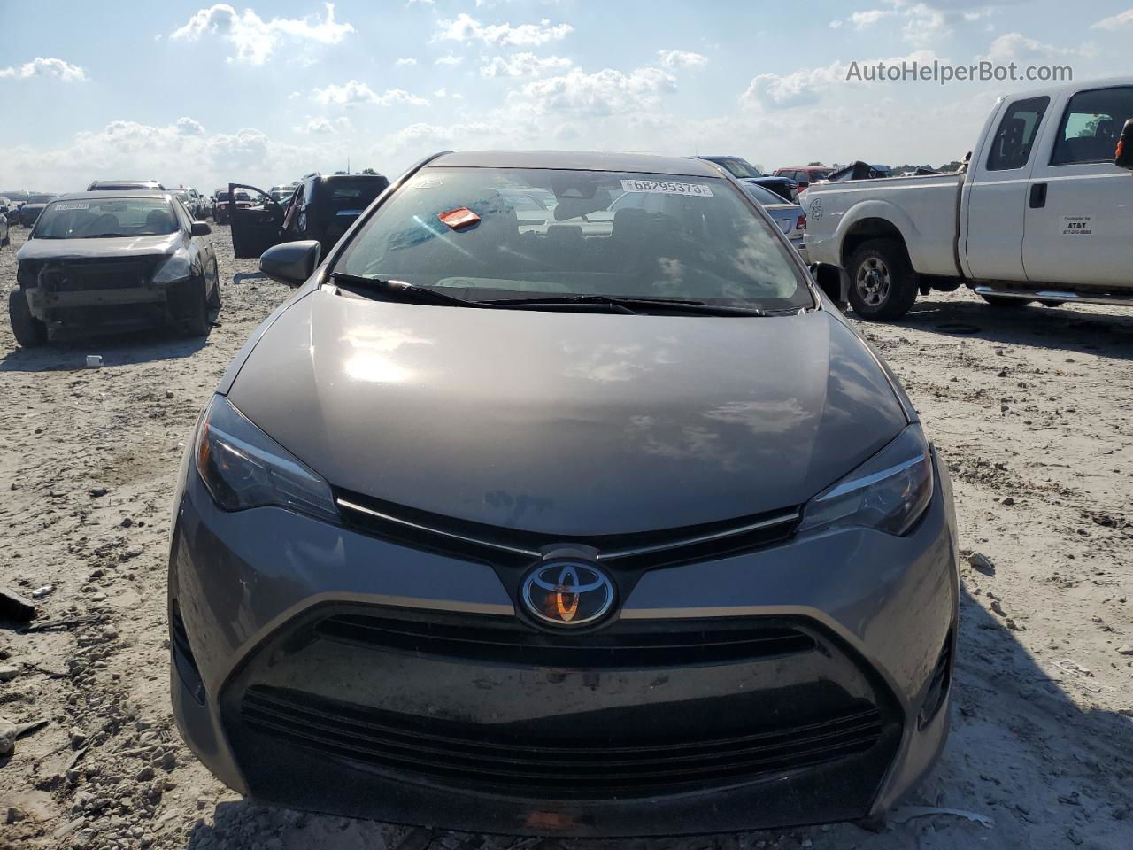 2019 Toyota Corolla L Brown vin: 5YFBURHE4KP860980