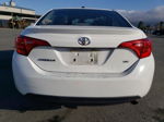 2019 Toyota Corolla L White vin: 5YFBURHE4KP874541