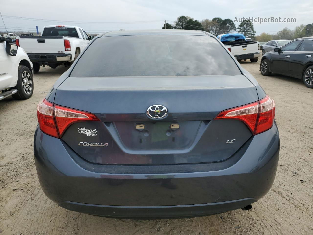 2019 Toyota Corolla L Gray vin: 5YFBURHE4KP881988