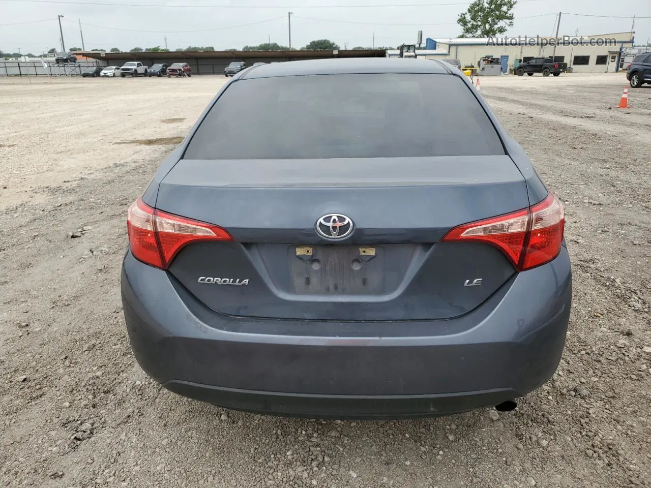 2019 Toyota Corolla L Blue vin: 5YFBURHE4KP883482