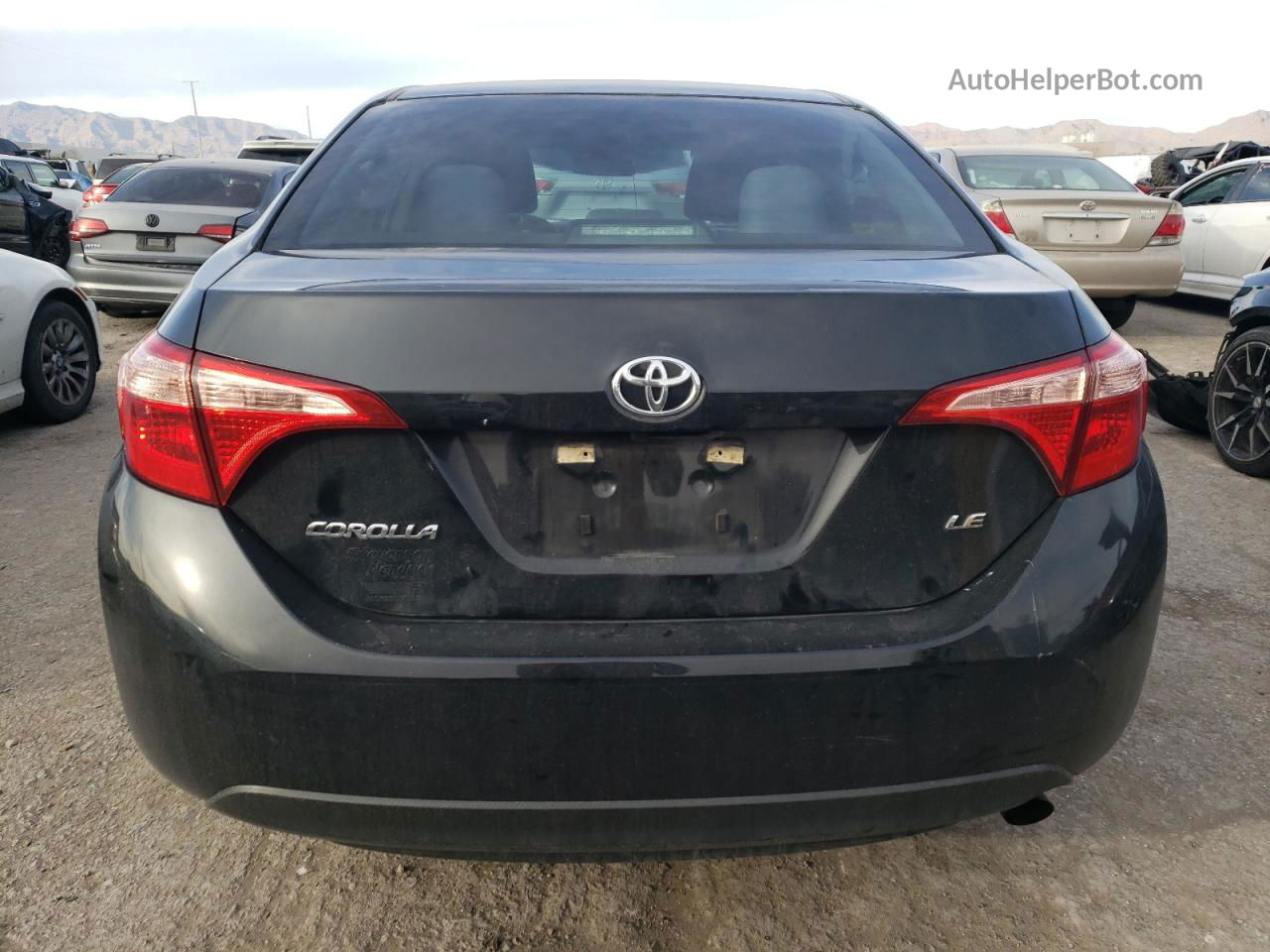 2019 Toyota Corolla L Gray vin: 5YFBURHE4KP885040